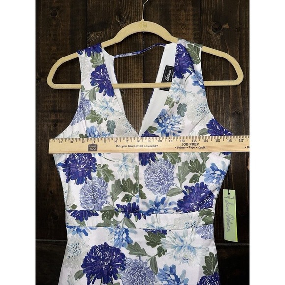 Sam Edelman Womens Floral Print Midi Dress Size XS Flowy, Romantic, Soft, Sexy - Picture 8 of 16